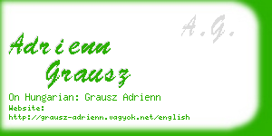 adrienn grausz business card